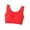Red, variant on Women'S Seamless Wireless Sports Bra - Ice Silk Non Padded Yoga Bralette Plus Size All-Season