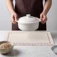 thumbnail image 4 of Unique Bargains 4pcs Washable Kitchen Table Mat White 15.7"x11.8", 4 of 6