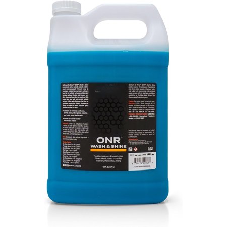 No Rinse Wash and Shine Version 5 - ONR Rinseless Car Wash Soap for Auto Detailing, Use On Paint, Ceramic Coatings, Glass, Interior (32 Oz)