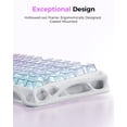 thumbnail image 4 of Teclado Gamer GravaStar Mercury K1 Lite 75% Inalámbrico RGB, 4 of 7