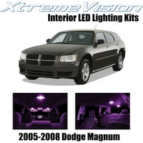 XtremeVision Interior LED for Dodge Magnum 2005-2008 7 pcs Pink Interior LED Kit   Installation Tool