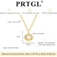 thumbnail image 6 of CROPD Pearl Necklace: 14K Gold-Plated Pearl Necklace for Women 16.5” + 2”, 6 of 13