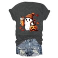 thumbnail image 5 of Leey-World Halloween T Shirts for Womens Halloween Tshirt Fall Tee Shirt Funny Graphic Clothes Halloween Shirt for Women, 5 of 7