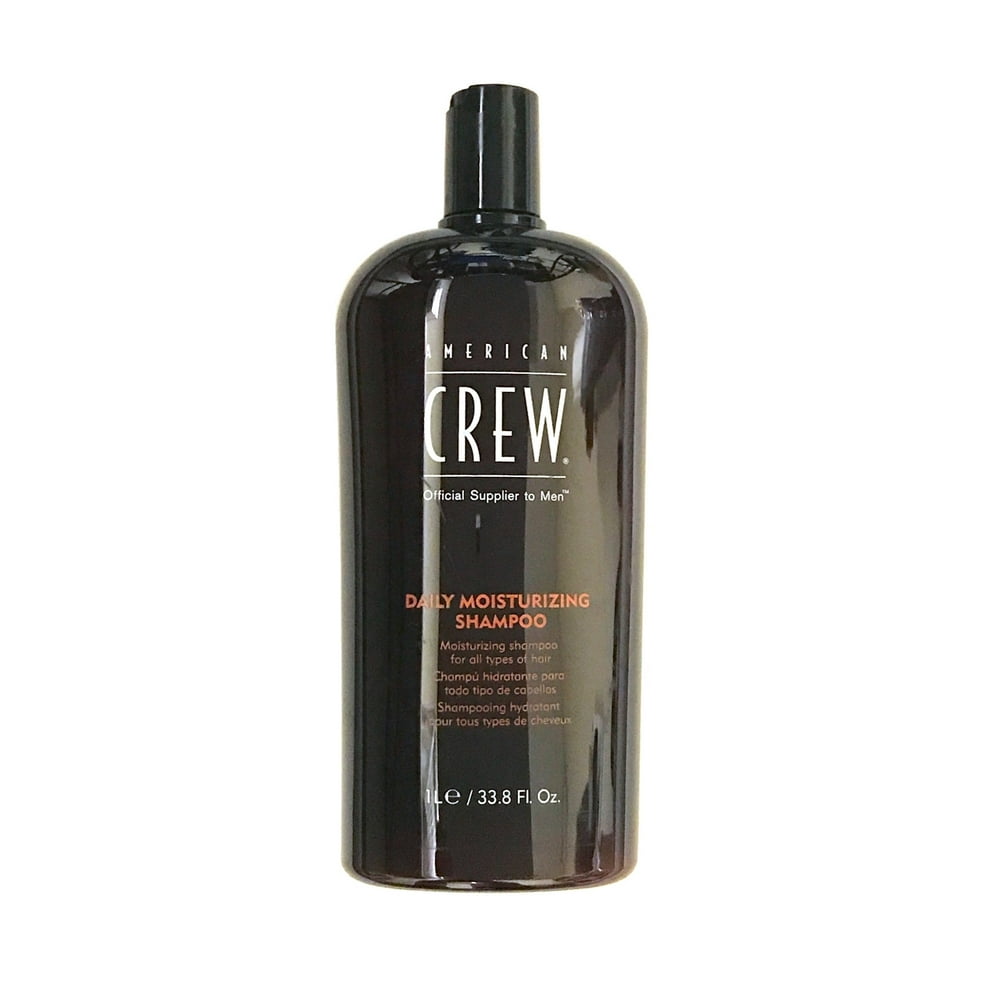 American Crew Daily Moisturizing Shampoo 33.8 Oz, For All Hair Types