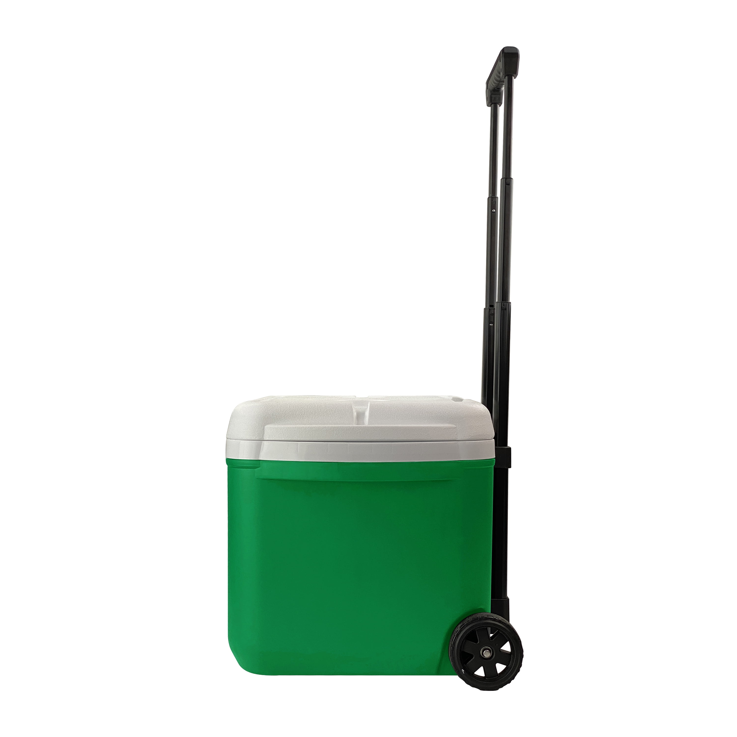 Ozark Trail 30 Quart Capacity Hard Side Wheeled Cooler, 42-Can, Bright Green