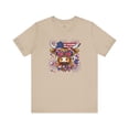 thumbnail image 2 of Western America Highland Cow 4th of July Tee, Independence Day T-shirts,, 2 of 5