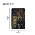 thumbnail image 6 of Wobogo Vase Cabinet Flannel Fleece Bed Blanket as Bedspread Coverlet Sofa Blankets (90x60in) Soft Lightweight Warm and Cozy, 6 of 6