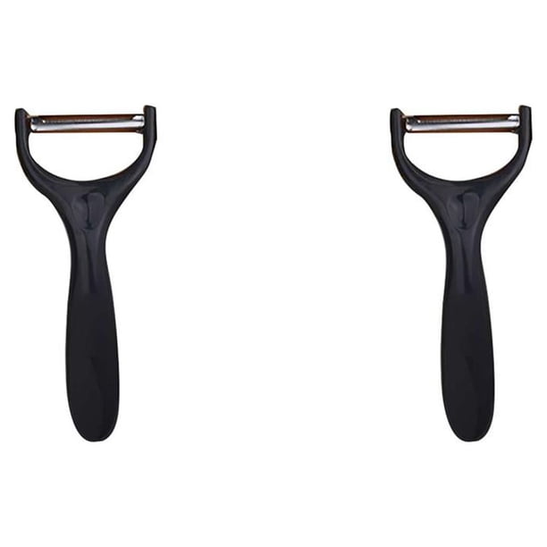 Pelador de verduras Matsuzay Antideslizante acero inoxidable 2Conjunto Negro
