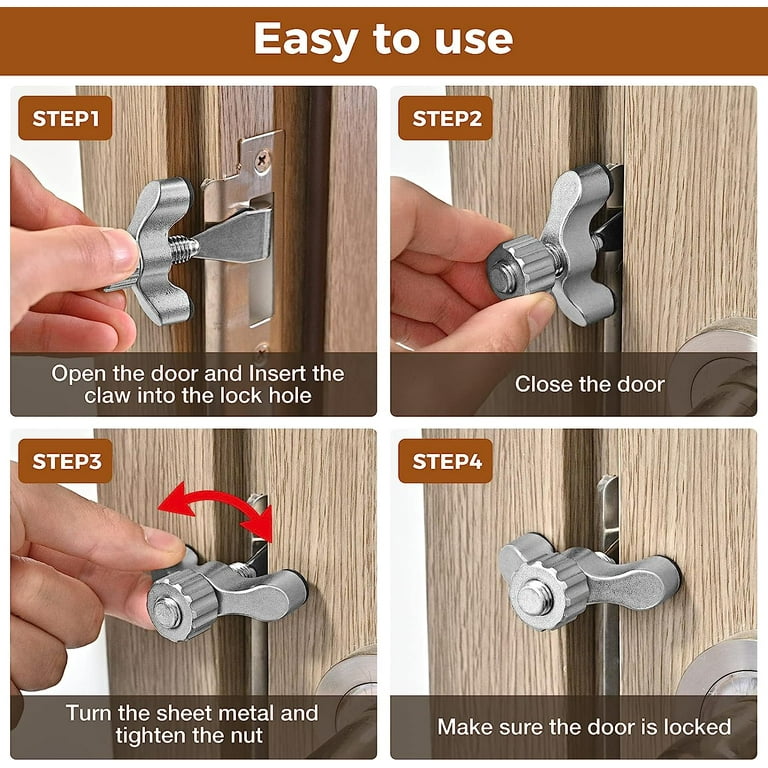 セール(SALE)開催中！ファッション通販 Door Portable Lock, for Lock Door Travel Lock, Anti-Theft HomeSecuritySystems