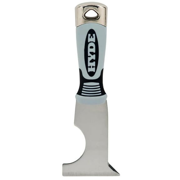 6-in-1 Painter's Tool, Stiff Steel Blade, 2-1/2", Hyde, 06986