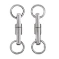 thumbnail image 4 of Conector giratorio de rodamientos de bolas de pesca Sunnimix 10pcs Heavy Duty Swivel 7mm, 4 of 6
