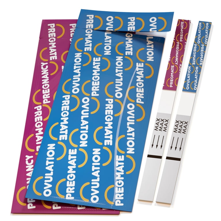 Pregmate Ovulation and Pregnancy Test Strips Kit, 70 Pack photo 2
