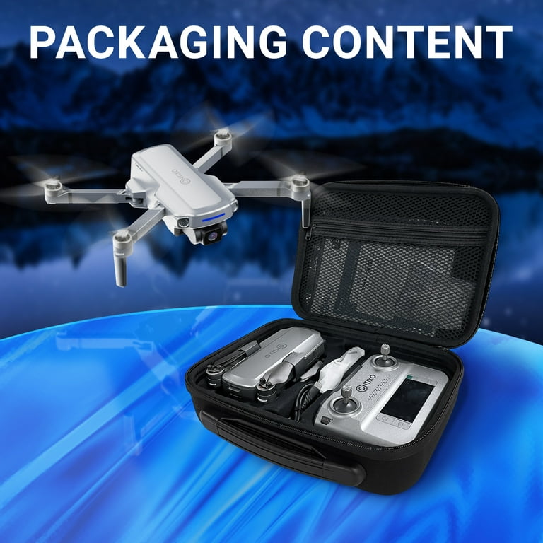 Contixo F28 Pro Foldable Drone with 4K FHD Camera, GPS Control & Selfie Mode,  Follow Me & Orbit Mode, up to 23 Min Flight Time, Brushless Motor with  Carrying Case, WiFi RC