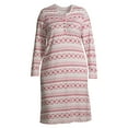 thumbnail image 7 of White Orchid Brinkley Plaid Butter Knit Gown, 7 of 7