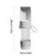 thumbnail image 3 of Vaso de agua portátil para mascotas para exteriores: botella de viaje plegable para perros con bandeja para beber que evita que se moje la boca, ideal para paseos, excursiones y viajes en coche., 3 of 6