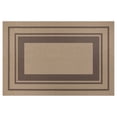 thumbnail image 3 of Washable Rug 8x10 for Bedroom Large Living Room Rug with Rubber Backing Casual Striped Border Throw Carpet Modern Contemporary Area Rug for Dining Room, 3 of 8