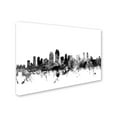 thumbnail image 3 of Trademark Fine Art "San Diego CA Skyline B&W" Canvas Art by Michael Tompsett, 3 of 4