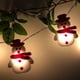 thumbnail image 5 of Lámparas de Navidad Snowman String, luces decorativas de árbol de Navidad, iluminación de fiesta de Navidad, luces LED de Navidad, luces de Navidad para exteriores, luces de Navidad para, 5 of 9