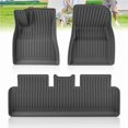 thumbnail image 3 of For 2025 Tesla Model 3 Highland Floor Mats TPE All Weather Front Rear Cargo Liner Mat, Waterproof Anti-Slip Mats, 3 of 7