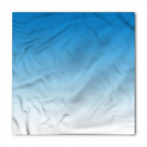 Ombre Bandana, Skyscape for Blue Lovers, Unisex Head and Neck Tie, by Ambesonne