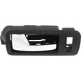 thumbnail image 4 of OEM Grade Front Left Interior Door Handle Compatible with 2005-2014 Ford Mustang Chrome Lever With Black Bezel Lock Button AR3Z6322601DB Base Boss 302 Bullitt GT Shelby GT, 4 of 5