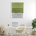 thumbnail image 4 of Stupell Industries Mid-Century Green Dotted Pattern Canvas Art, 36 x 48, by Michael Willett, 4 of 8
