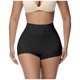 thumbnail image 3 of Jacenvly New Womens Plus Shorts Clearance Summer Fashion Solid Mid Waisted Shorts Leggings Breathable Expandable Waist Shorts for Women, 3 of 4