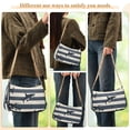 thumbnail image 4 of FORMRS Womens Shoulder Bag with Chain Strap Clutch Purse Cute Tote Handbag, Dark Sharks, 4 of 7