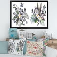 thumbnail image 3 of Designart 'Plumeria Frangipani Flowers With Tropical Bouquets' Traditional Framed Art Print, 3 of 4