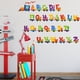 thumbnail image 5 of Pegatinas de pared decorativas JAMW alfabeto inglés extraíbles, 5 of 5