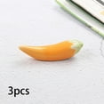 thumbnail image 6 of Fiocias 3 Pieces Fork Holder Rack Cute Chili Ceramic Chopstick Holder Chopsticks Utensil Orange, 6 of 8