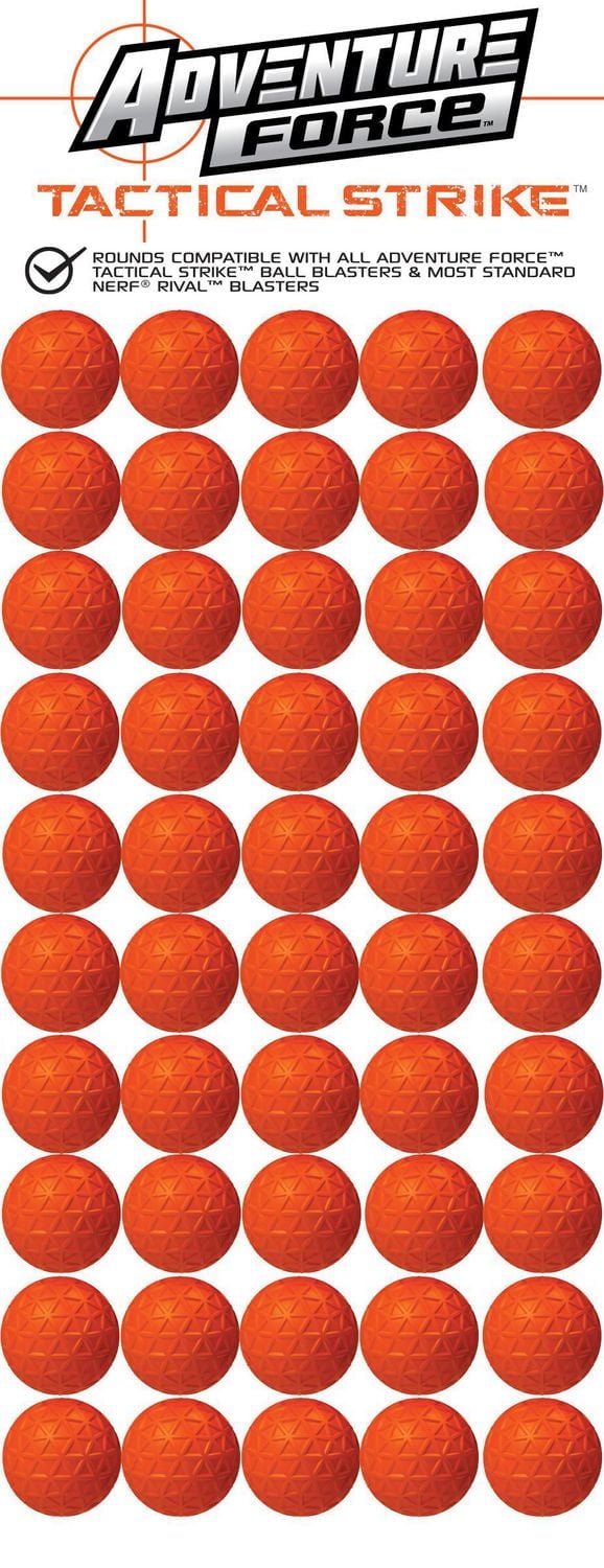 Adventure Force Tactical Strike 50 Round Refill with Ammo Storage Pouch, 50 Round Refill with Ammo Pouch