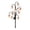 # Santa Claus, variant on Christmas Solar Tree Stake Lights, Outdoor Solar Holiday Yard Decorations with Hanging LED Characters, 26 Inch Christmas Pathway Stake for Garden Lawn Porch Front Yard