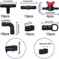 thumbnail image 3 of 54 piezas de accesorios de riego para tubos de 16 mm, conector de tubería de agua de riego, conectores de tubería de púas para sistema de riego, conectores de púas sistemas de riego, 3 of 6