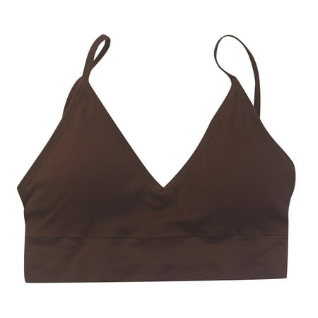 

RPVATI Sports Bras for Women Comfort Backless Bra Seamless Bras