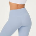 thumbnail image 3 of YITTY Active Women's Ultraluxe Kick Flare High Waist Legging, Athleisure, 4-Way-Stretch, Glacial Blue, 2X, 32", 3 of 7