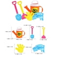 thumbnail image 2 of YWIYIUD 1 Set Reusable and Portable Beach Toy Set for Beach Backyard Park Pool and Outdoor Activities Practical Beach Interactive Toys Suitable for Parent and Teens, 2 of 4