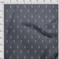 thumbnail image 3 of oneOone Cotton Poplin Fabric Paisley Block Printed Craft Fabric BTY 42 Inch Wide, 3 of 4