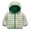 Green, variant on Girls Zip Up Puffer Jackets Long Sleeve Casual Cute Lightweight Quilted Packable Hooded Winter Warm Coat Black 6