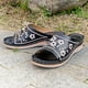 thumbnail image 5 of Nuevas sandalias y pantuflas bordadas con cuña para exteriores para mujer Wmkox8yii ytu4259, 5 of 7