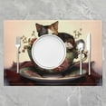thumbnail image 2 of Cat Placemat for Kitchen Dining Table 18"x12" for Boys Girls Cute Cat Placemats Set of 4 Cartoon Cat Table Place Mats Kids Cat Indoor Outdoor Decor Table Mats, 2 of 4