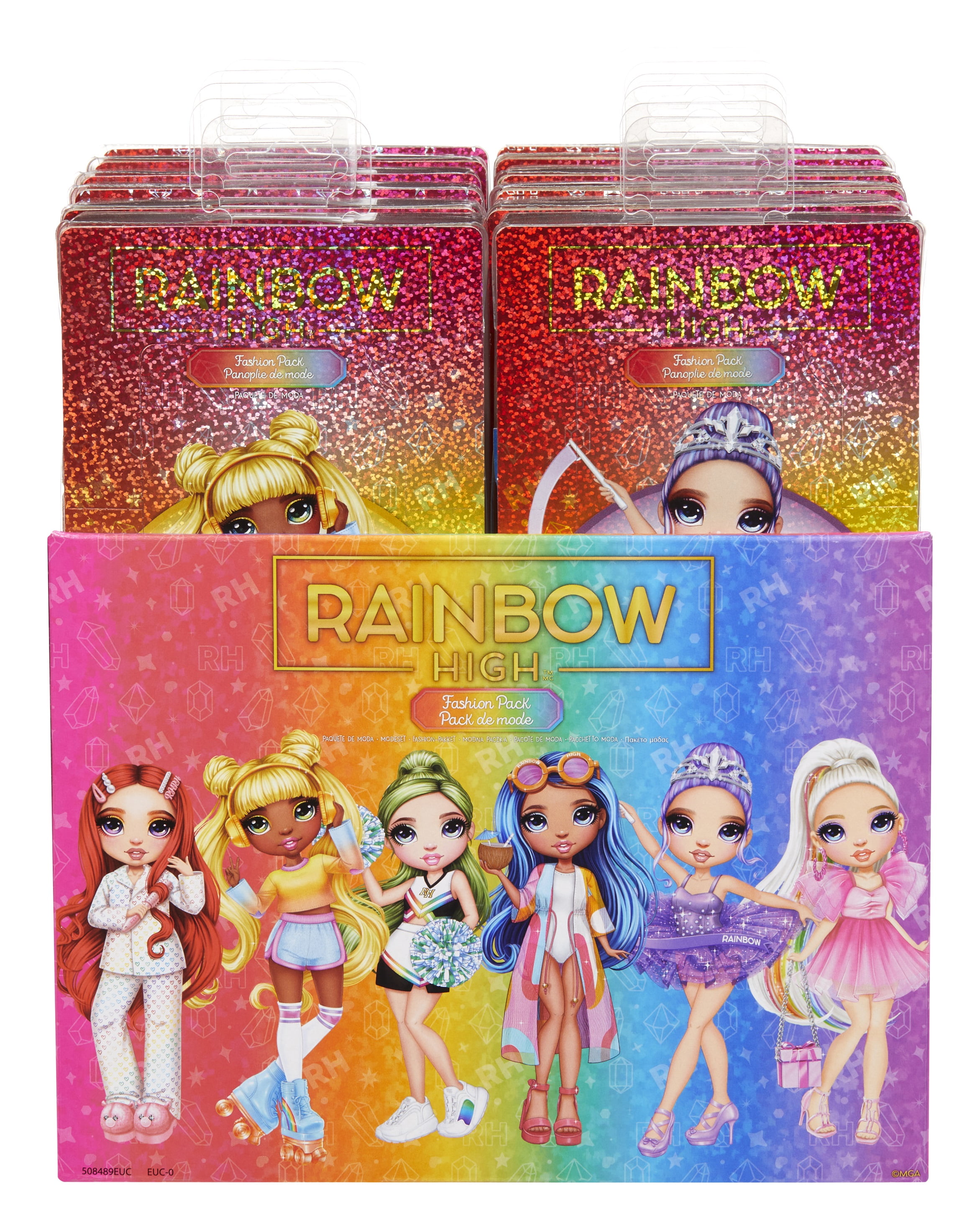 Rainbow High Fashion ack includes 1 Outfit, Play Accessories. Mix & Match, Kids Toy Gift Ages 4+
