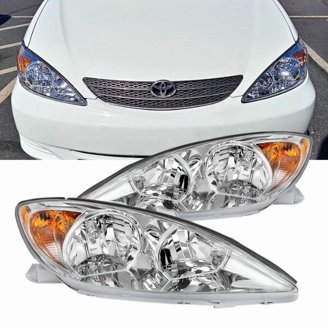 Halogen Headlight Assembly - Driver Side (Left) For 2006-2009 Toyota Prius Base