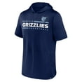 thumbnail image 2 of Men's Fanatics Navy Memphis Grizzlies Possession Hoodie T-Shirt, 2 of 3