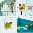 thumbnail image 5 of 64-inch Play Open Top Medium Small Bird Cage with Detachable Rolling Stand for Parrot Lovebirds Finches Canaries Parakeets Cockatiels Budgie Parrotlet Conures, 5 of 10