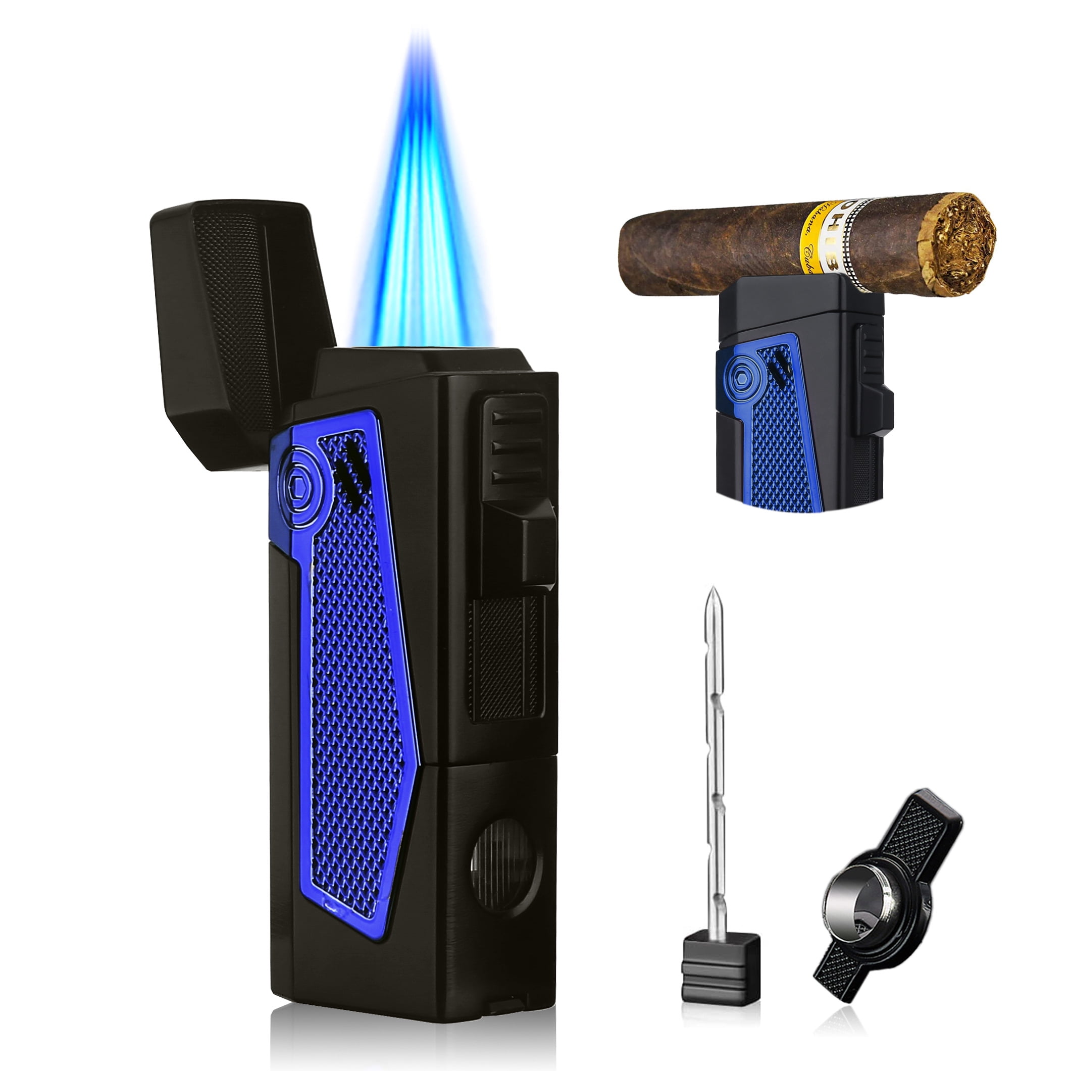 Cigar Lighter MultiFunctional Cigar Accessories Torch Lighters