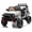 White, variant on 24V Kids Ride On Car with Remote Control, 400W Powerful Motor SUV, 4 Wheel Suspension, Forward/Reverse, Bluetooth Music, LED, Safety Belt & Doors, Powered Ride On Toy for Boys Girls Ages 3-8, Black