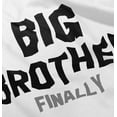 thumbnail image 4 of Big Brother Cute Baby Announcement Youth T Shirt Tee Boys Infant Toddler Brisco Brands 18M, 4 of 5