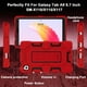 thumbnail image 4 of Funda CCMAO para Samsung Galaxy Tab A9 8.7 2023 Rojo+Negro, 4 of 7