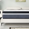 thumbnail image 3 of Full Size Mattress, Telino 12'' Plush Hybrid Innerspring and Memory Foam Mattress in a Box for Adult, 3 of 5
